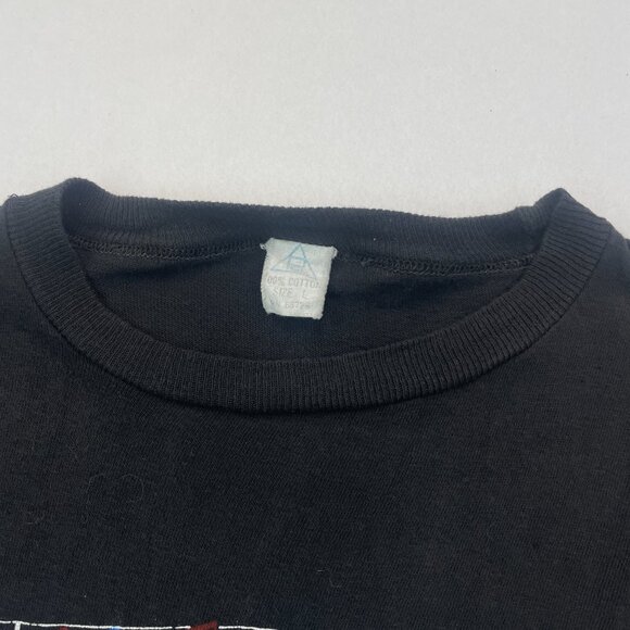 Vintage Michael Jackson T Shirt Large Thriller 80s Music Rap Bootleg Paki Cotton - Picture 6 of 15